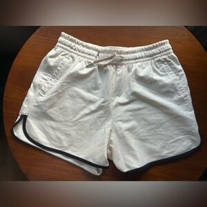 Stori Women's White Athletic Shorts